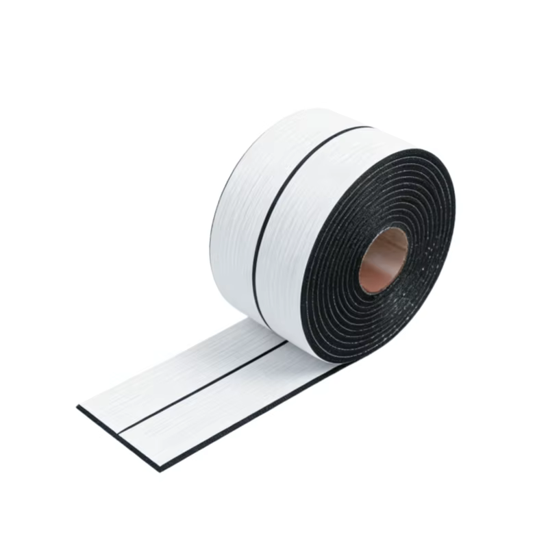 1 rouleau d'autocollant mural auto-adhésif en PVC imitation grain de bois, 3,15x118,11 pouces, pour