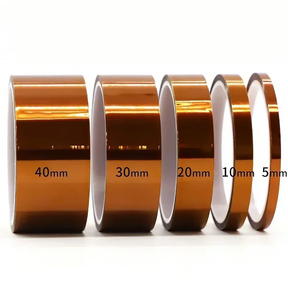 Ruban adhésif isotherme en Polyimide Kapton, 5-40mm, ruban adhésif isolante, jalптоновы©, ruban ther