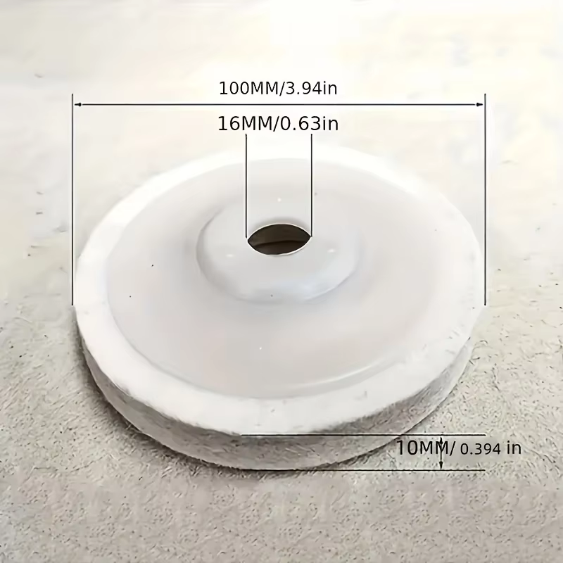 Disques de polissage miroir-meuleuse d'angle meulage acier inoxydable meubles de travail du bois ver