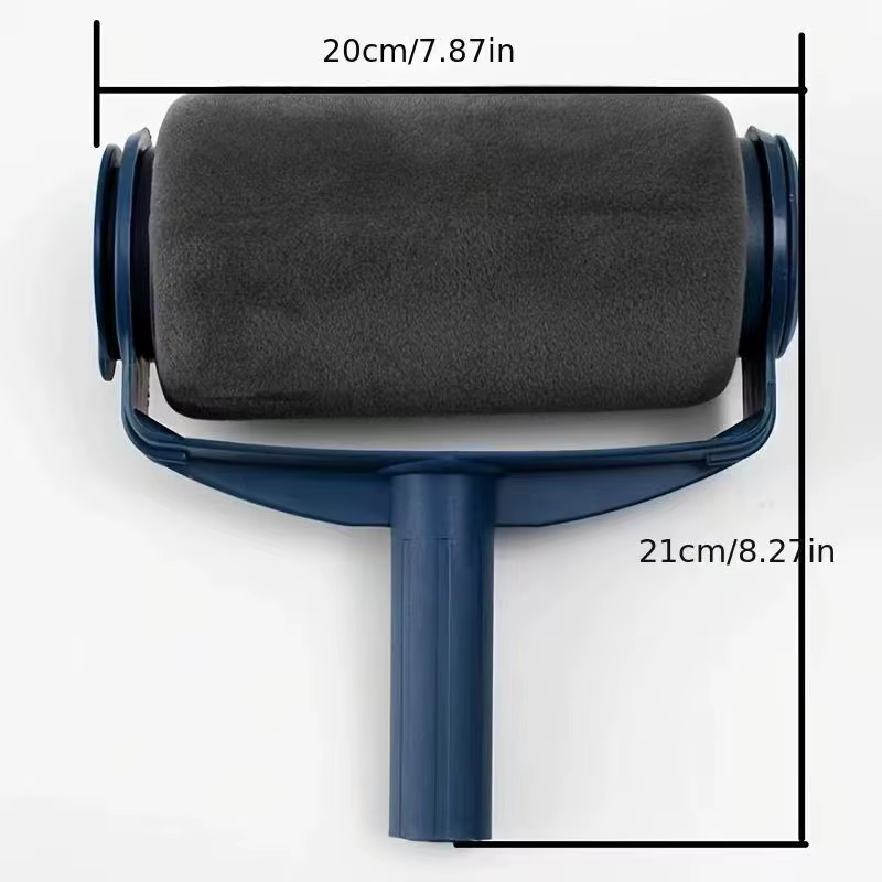 Brosse à rouleau pour peinture au Latex, coin mort, poils fins, outil de peinture, rouleau de peintu