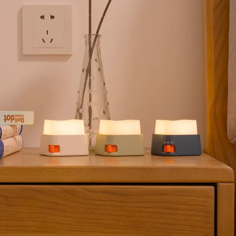 LED veilleuses lampe de Table de chevet décoration de chambre USB lampe à LED Rechargeable décor vac