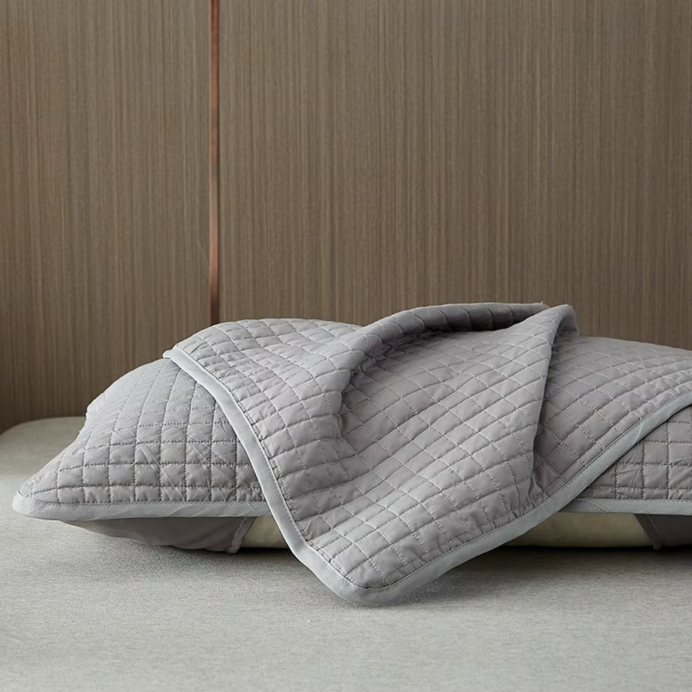 Housse de coussin en coton, couche isolante, anti-acariens, protège-housse de coussin, protection co