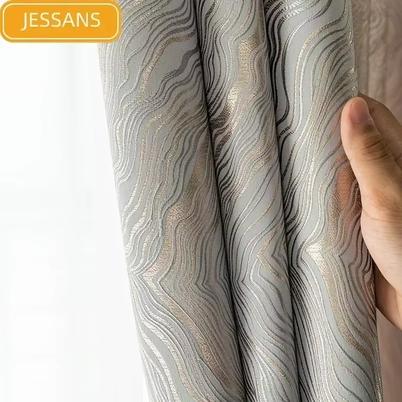 Rideaux occultants de haute précision pour salon et chambre à coucher, nouvelle optique, rideau jacq