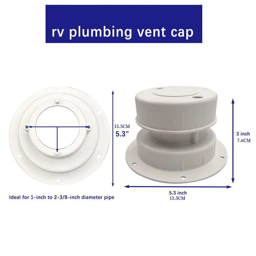 Couvercles de Ventilation de remorque pour toit de camping-car, égouts de toit, plomberie, accessoir