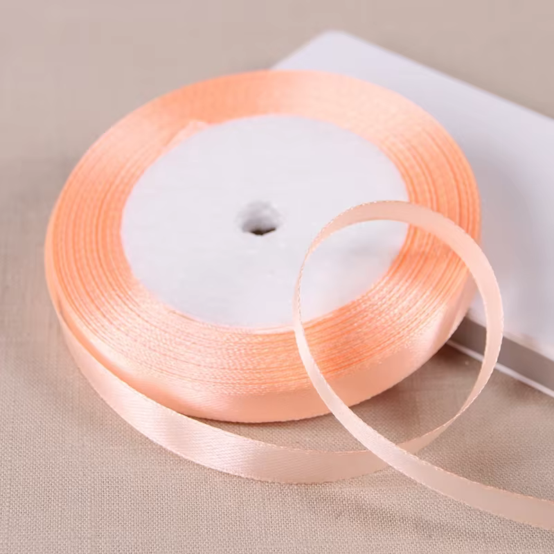 Rubans en Satin de 10mm, 22 mètres/lots, fournitures artisanales faites à la main, décoration de fêt