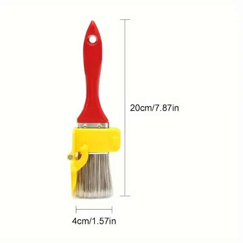 Pinceau de peinture pour toit et mur intérieur, garniture d'angle foncé, pinceau de couleur, peintur