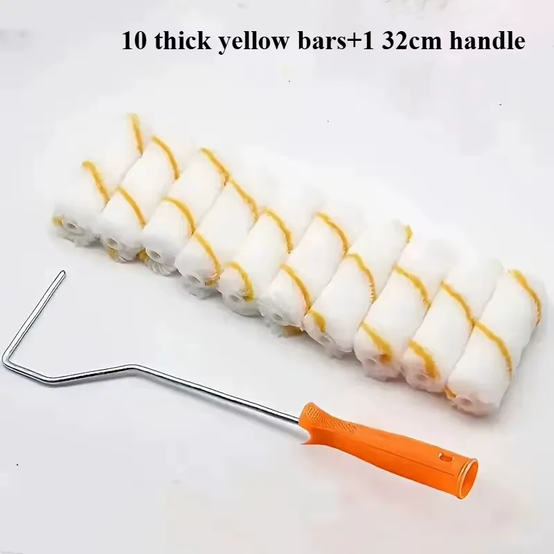 Kit de rouleaux à peinture kkjoy 11 pièces – Rouleaux et revêtements de 4 pouces pour une finition p