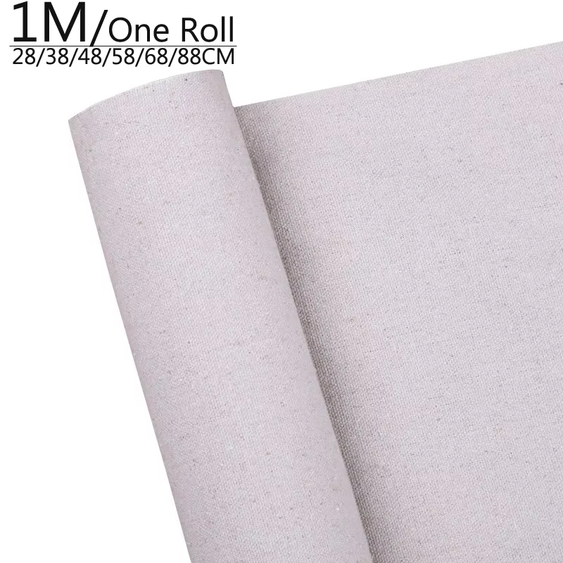 Toile vierge professionnelle pour peinture à l'huile acrylique, mélange de lin, fournitures d'artist