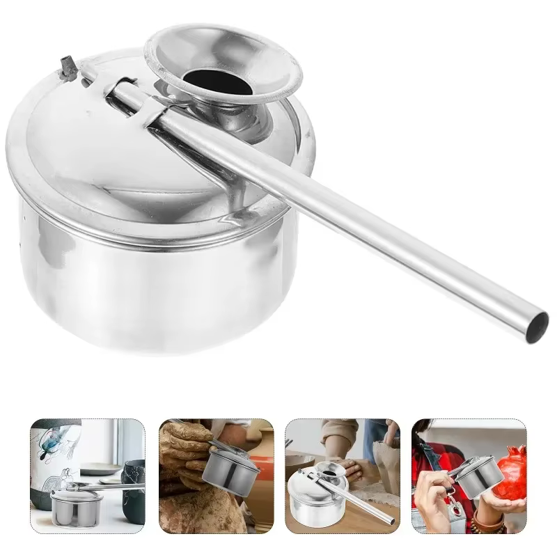 Pulvérisateur de peinture en aérosol en acier inoxydable, atomiseur en métal, outils irrigation, gla