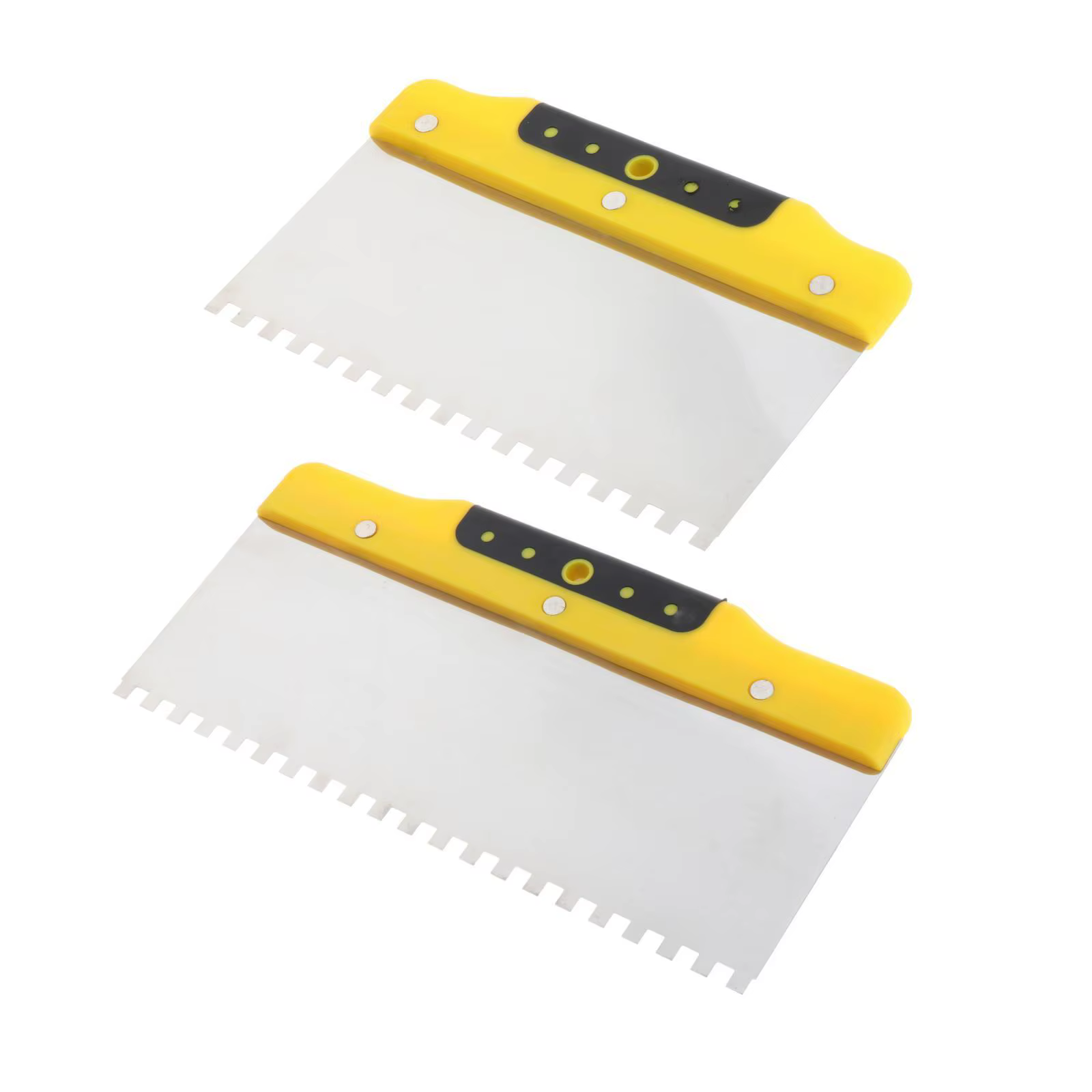 Truelle pour cloisons sèches, mastic, outil manuel pour carrelage de sol, spatule crantée, truelle e