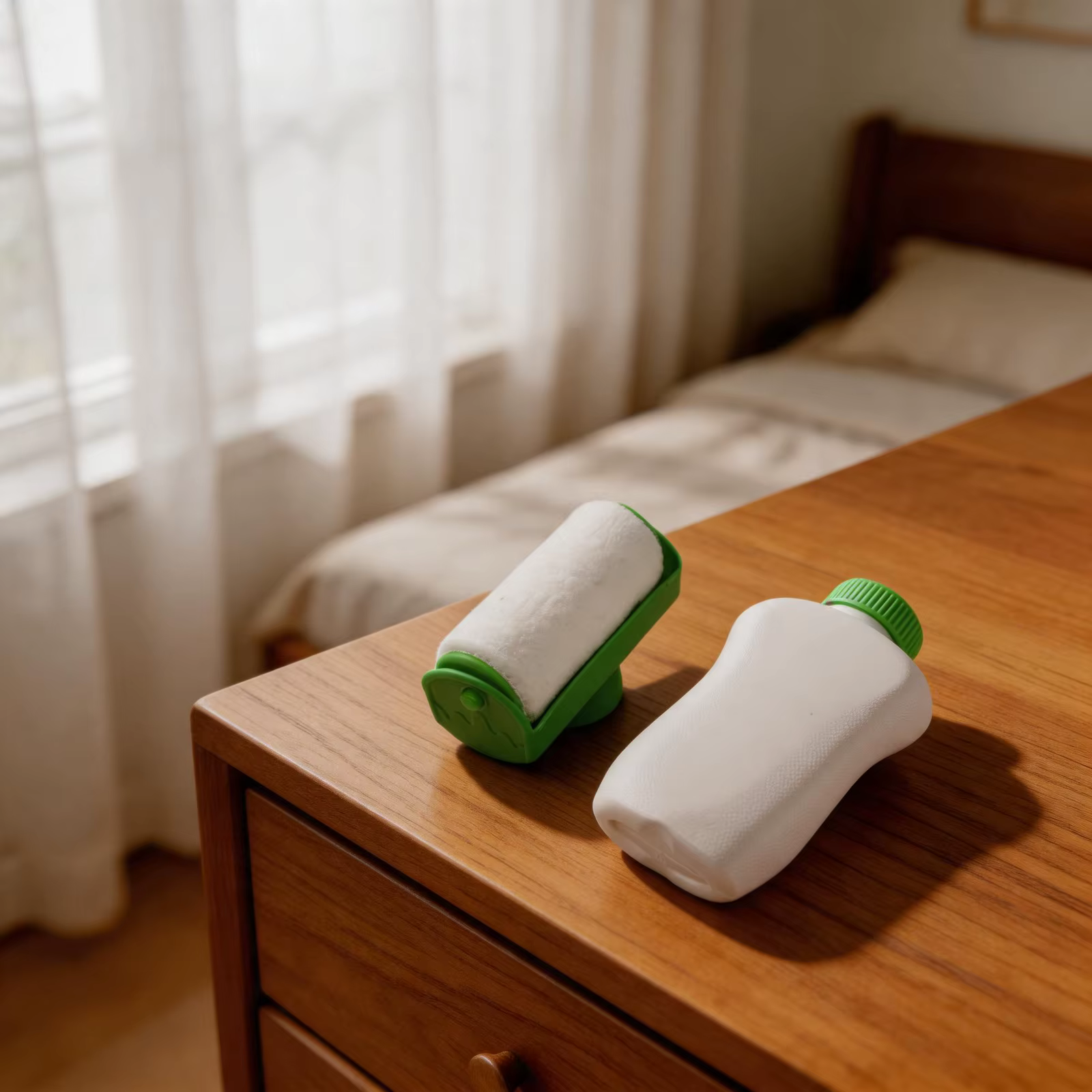 Rouleau de peinture rechargeable pour une application murale lisse, conception réutilisable avec un