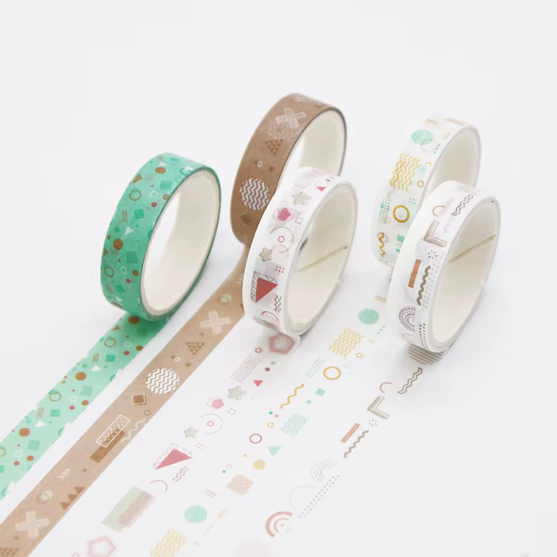 Ensemble de rubans Washi Kawaii pour scrapbooking, fournitures d'autocollants, coréen mignon japonai