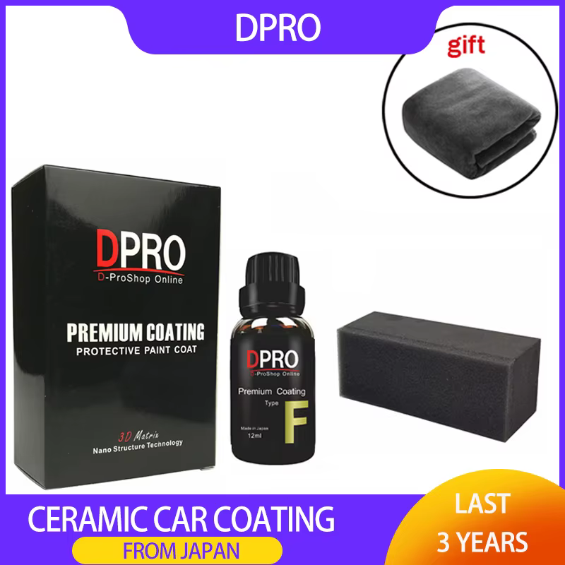 DPRO – revêtement de voiture en céramique, soins de peinture, manteaux de verre liquide, fluor Nano,