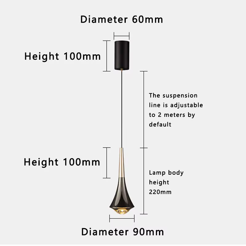 Plafonnier LED en frêne au design moderne, spectre complet, réglable, luminaire décoratif d'intérieu