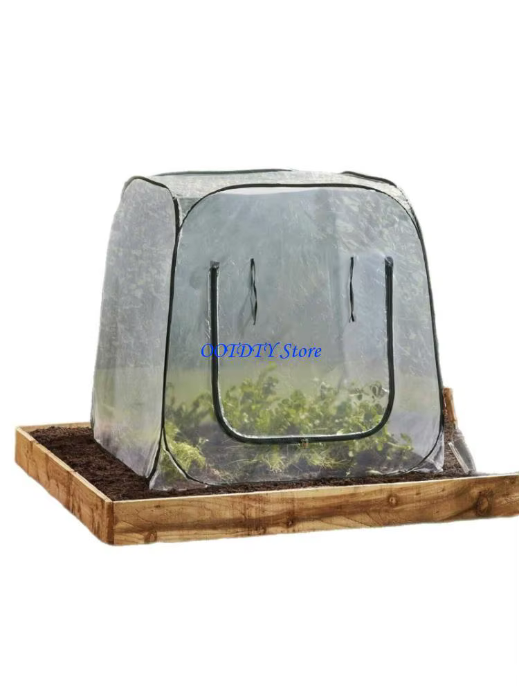 Couverture des plantes multi-saisons 367A, matériaux en PVC Transparent Structure en acier pour une