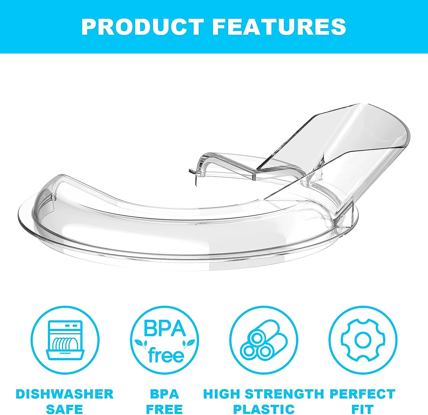 Support de Protection de Vidange KN1PS Lavable au Lave-Vaisselle, Couvercle de Vidange KN1PS 4.5-5 q