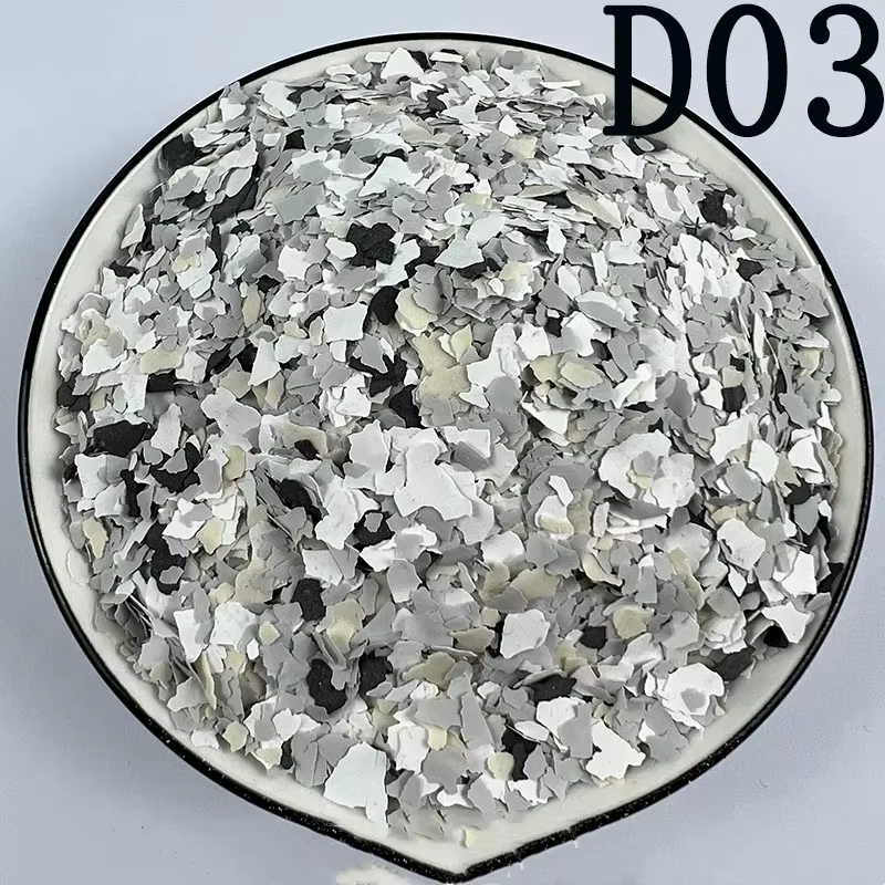 500g de copeaux de pierre décoratifs colorés pour revêtements de sol en béton, peinture pour garage,