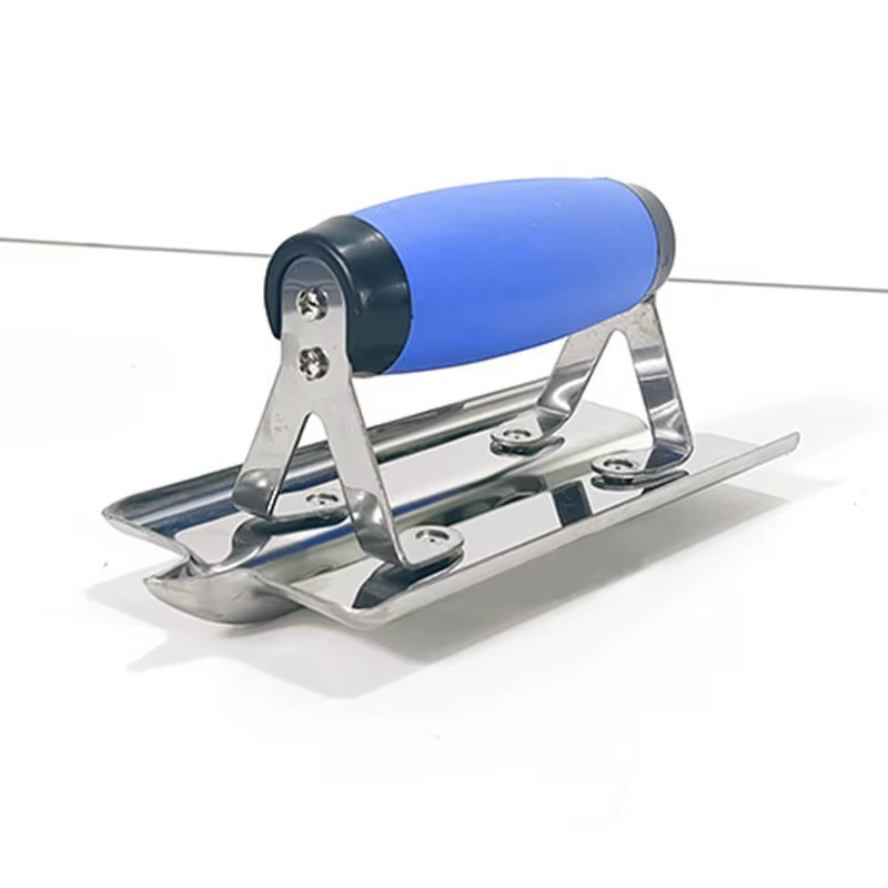 Truelle d'angle intérieure/extérieure en acier inoxydable, finition lisse avec poignée ergonomique c