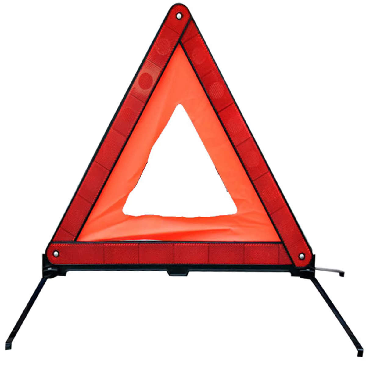 Triangle de coulée d'iode pliable pour les urgences de sécurité, véhicule de route, voiture