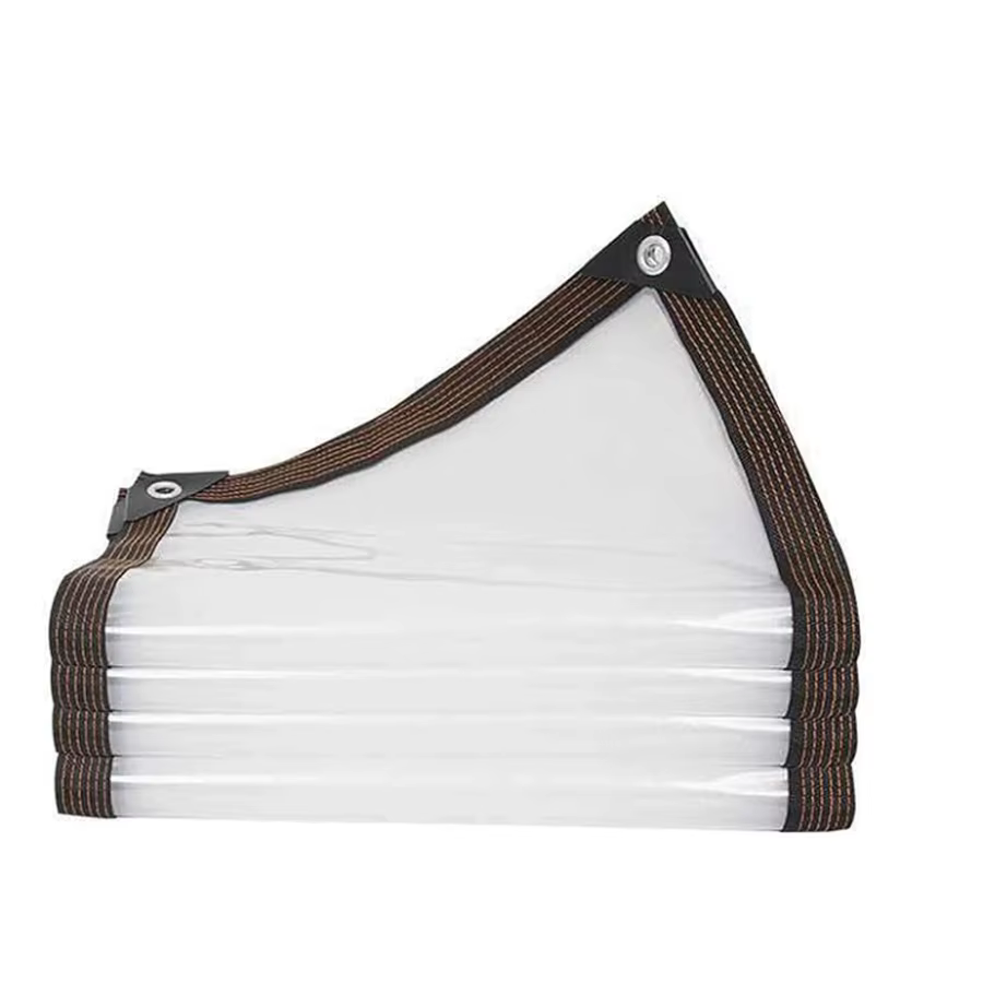 Bâche transparente épaisse, imperméable, uv, résistante aux déchirures, durable, plastique, vinyle, 