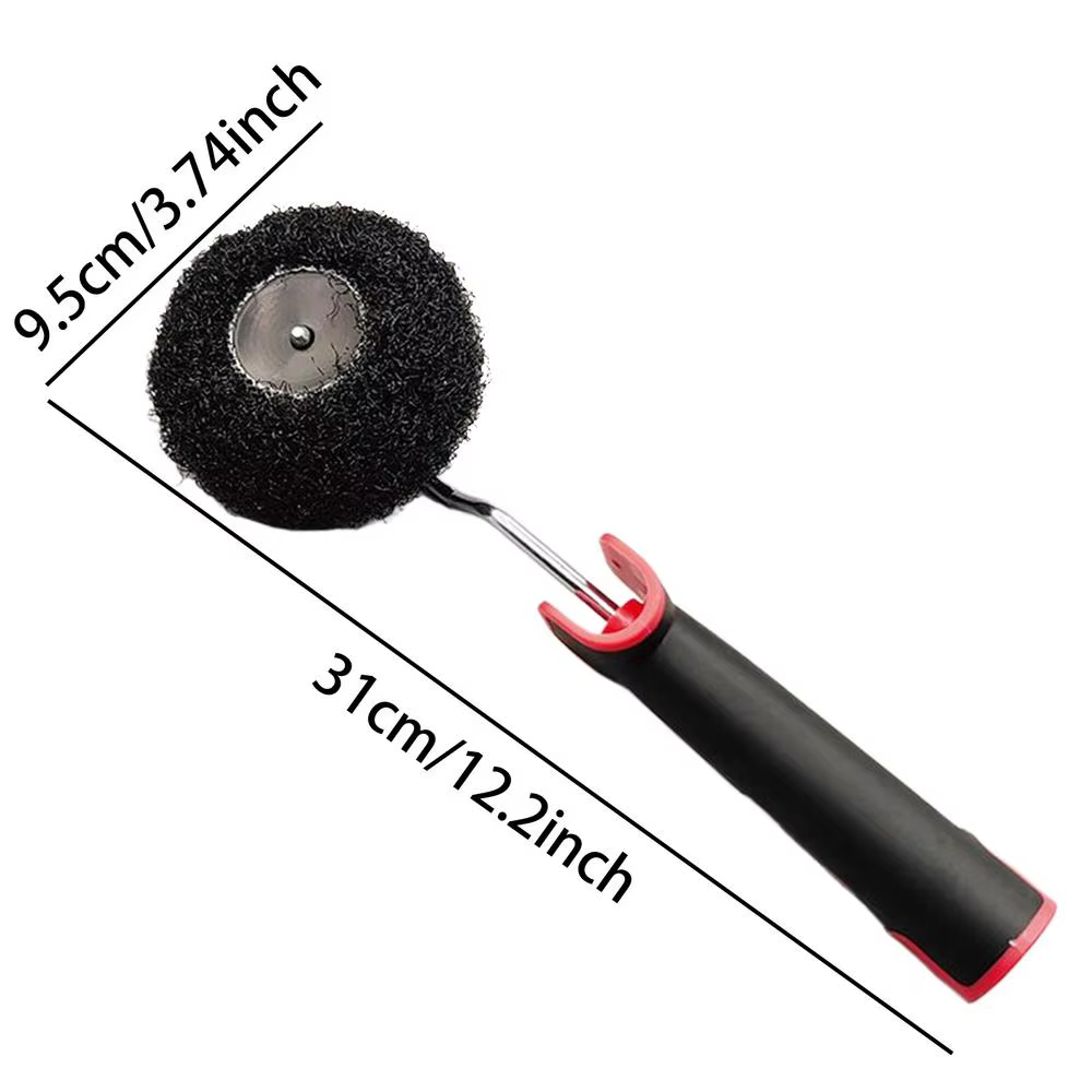 Brosse à rouleau en forme de citrouille pour coupe d'angle, brosse à peinture pour bord d'angle, rou
