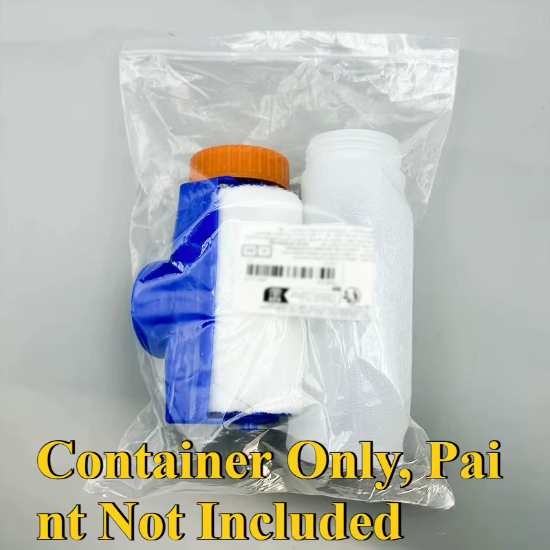 Brosse à rouleau de peinture de 4 pouces, 1 pièce, avec rangement de 16.91 onces, rouleau de peintur