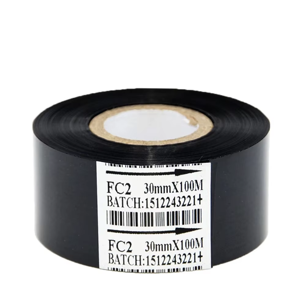 Ruban thermique de Machine d'impression de ruban 30*100m, accessoire d'imprimante de Code de Date no