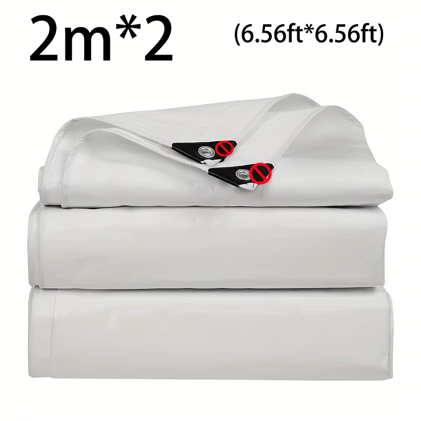 Grande bâche personnalisée blanche 3x5 6 8m * 8 10 12 3 4x4 6m, abri solaire, bâche imperméable, jar