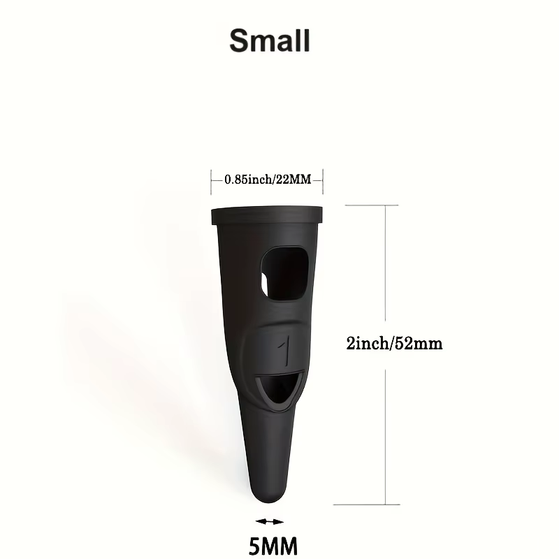 Protège-doigts en silicone ultra-doux et flexible, léger et ajustement parfait. Idéal pour les longu