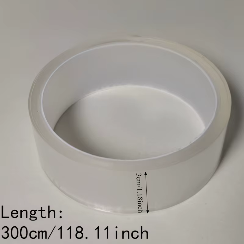 Ruban d'étanchéité imperméable et anti-moisissure - Transparent, antidérapant, auto-adhésif, utilisé