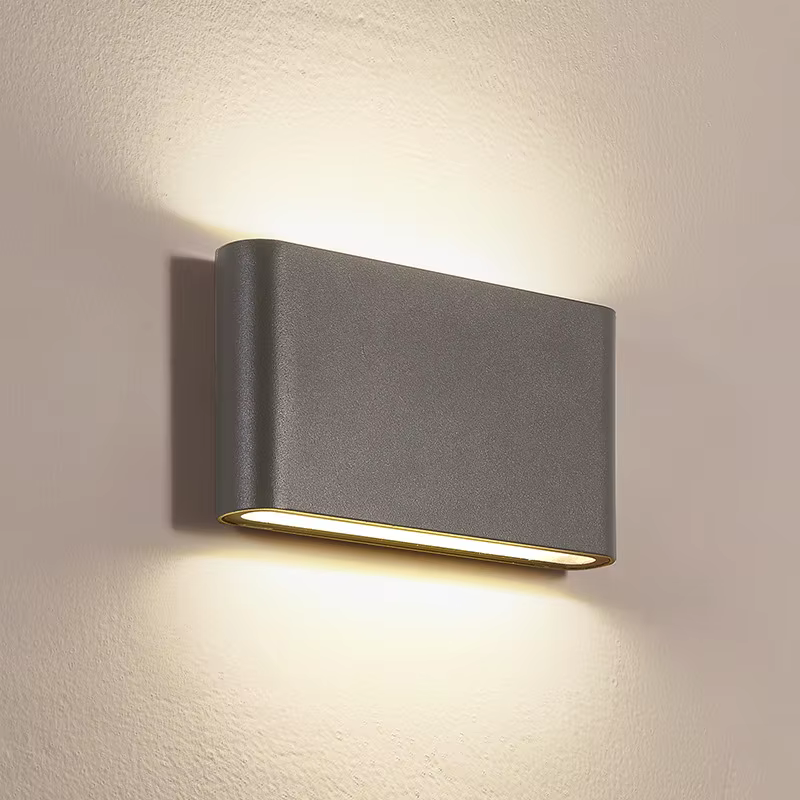 Applique murale nordique en aluminium, Style moderne, éclairage d'intérieur étanche IP65, éclairage 
