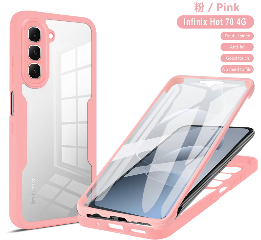 Étui pour Vivo V70 FE, coque de protection intégrale pour Vivo V70 FE, protection intégrale 360 degr