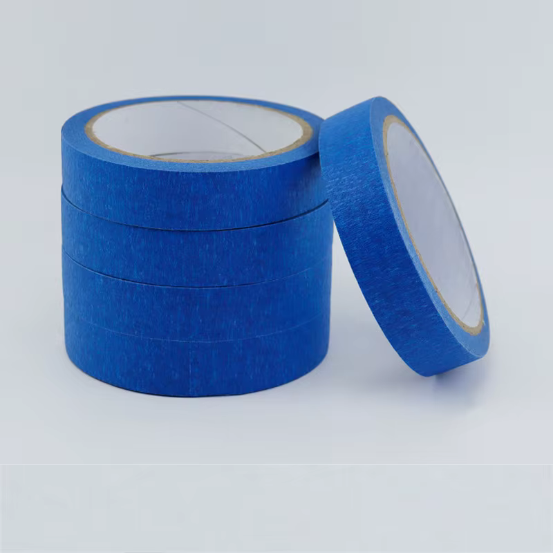 Ruban adhésif de masquage pour peintres bleus, 20M, papier adhésif pour peinture, décor de peintre, 