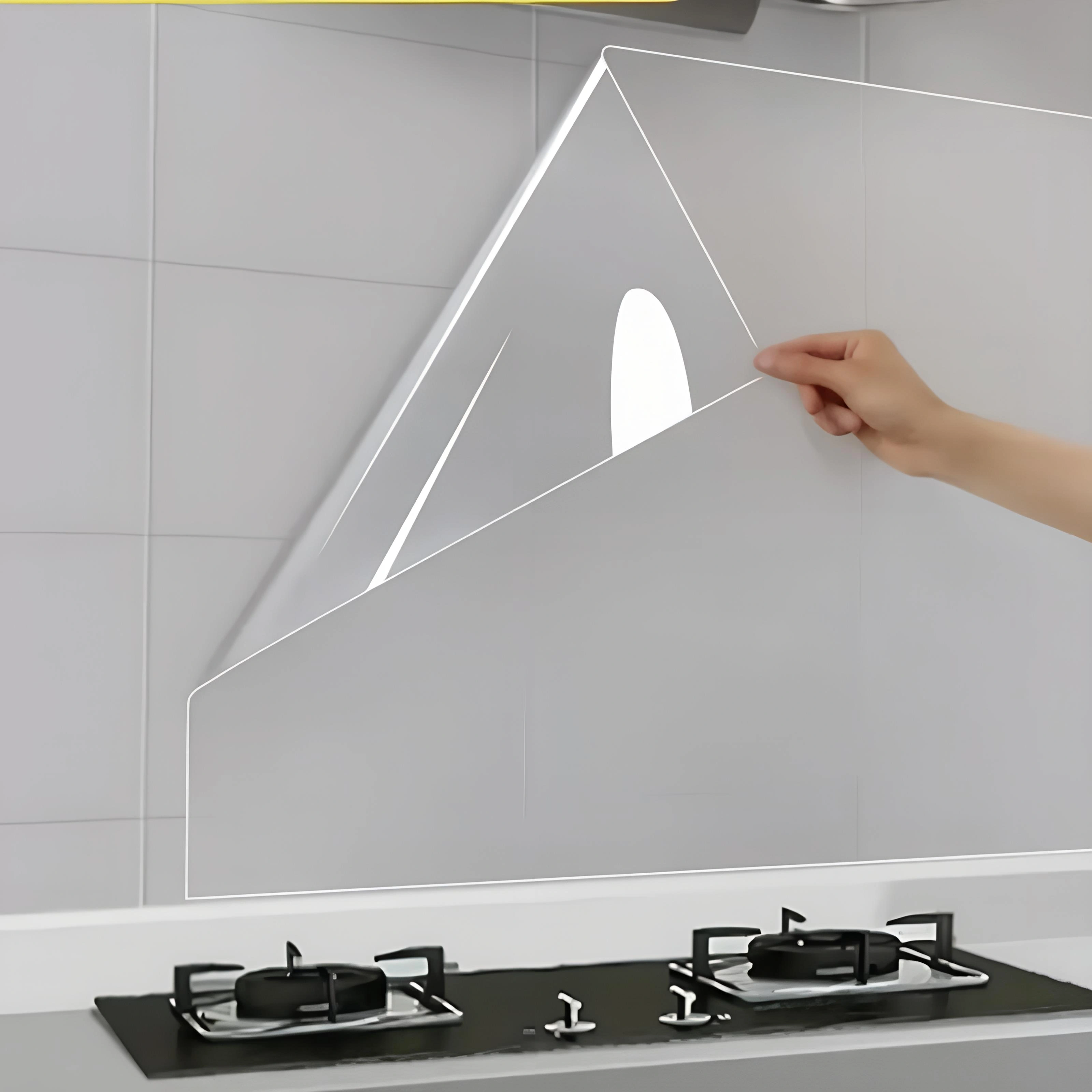 Papier peint statique transparent
