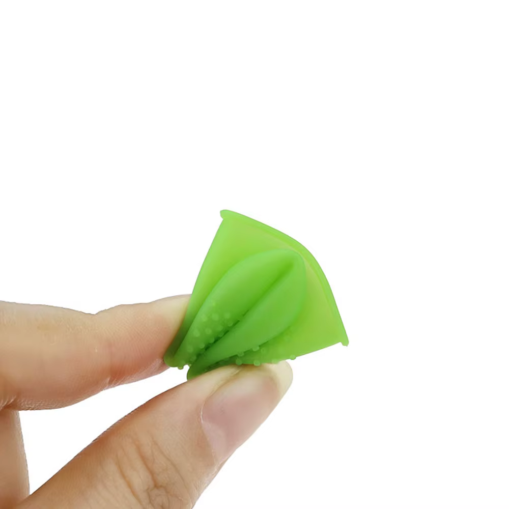 Silicone World – manchon de protection pour doigts en silicone, 5 pièces, anti-coupure, résistant à la chaleur, antidérapant, pour outils de cuisine