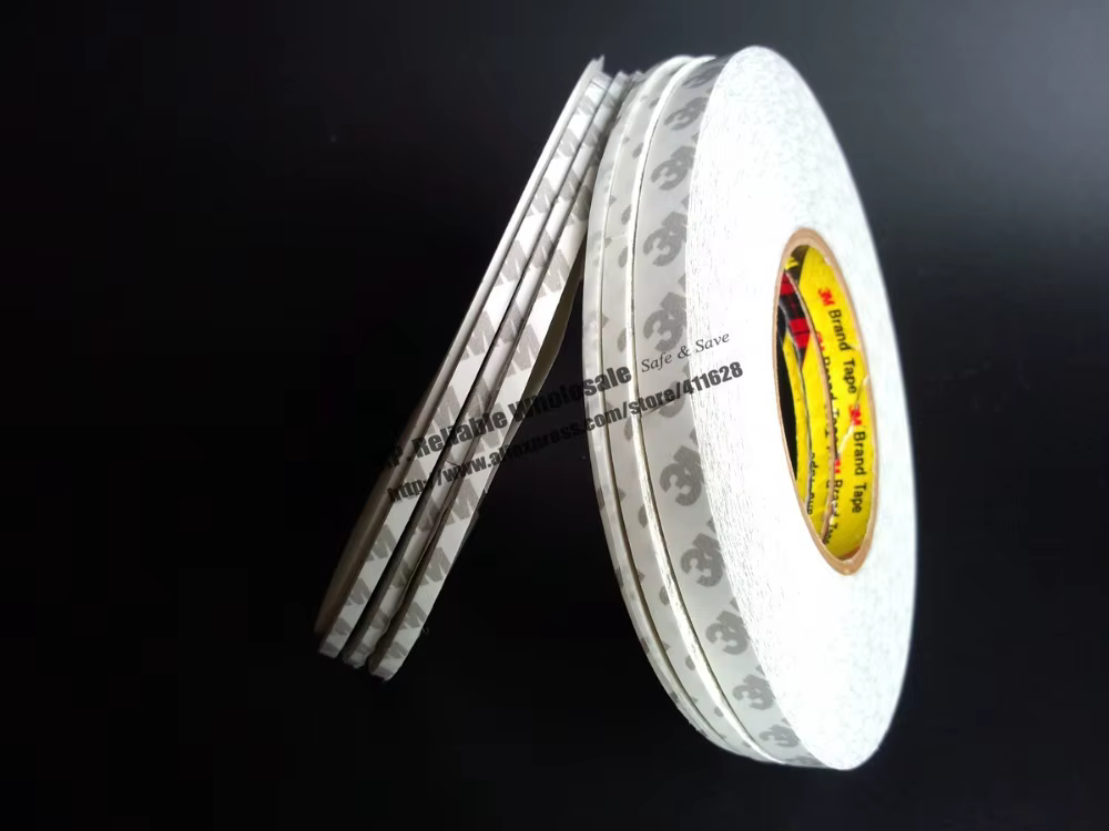 50 M/rouleau (2mm ~ 25mm) Original 3M 9080 ruban adhésif haute résistance aux hautes températures pour bande lumineuse LED téléphone LCD écran tactile lunette