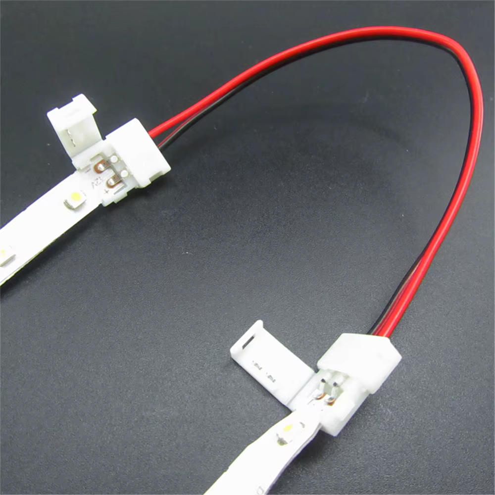 Connecteur de bande LED 8mm 2 broches 2