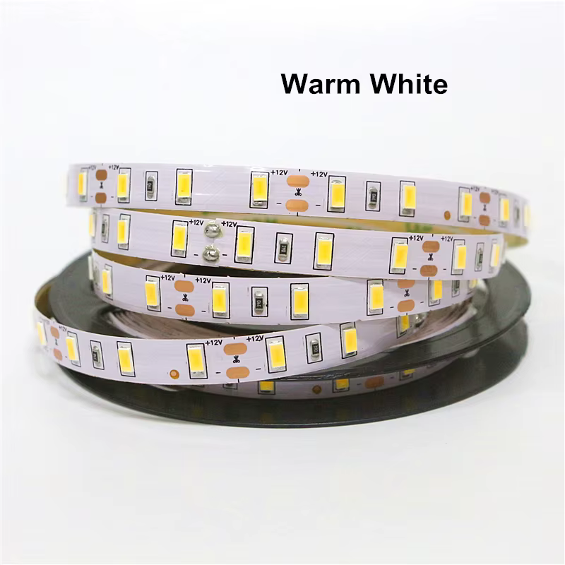 0.5m 1m 2m 3m 4m 5m 60leds/m SMD 5630 bande lumineuse LED Flexible 12V IP30 IP65 bande LED étanche pour la maison KTV Bar lumière de vacances