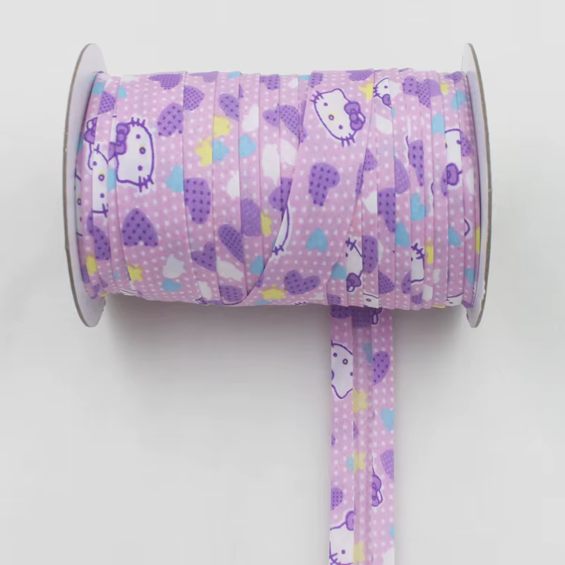 Ruban de biais en satin de polyester
