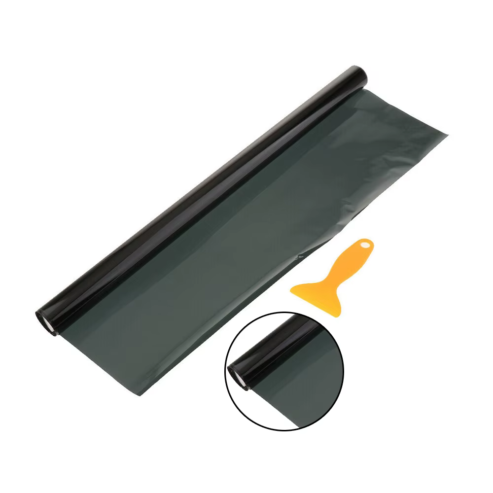 Rouleau de Film de Protection Solaire UV pour Vitres de Voiture, Autocollant, 100x50cm