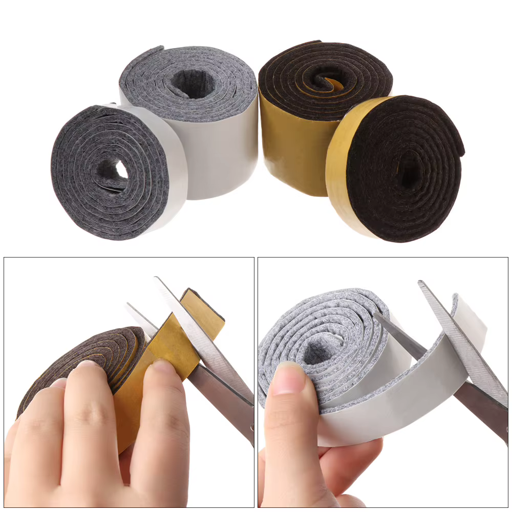 Coussin de jambe de meubles en feutre auto-adhésif