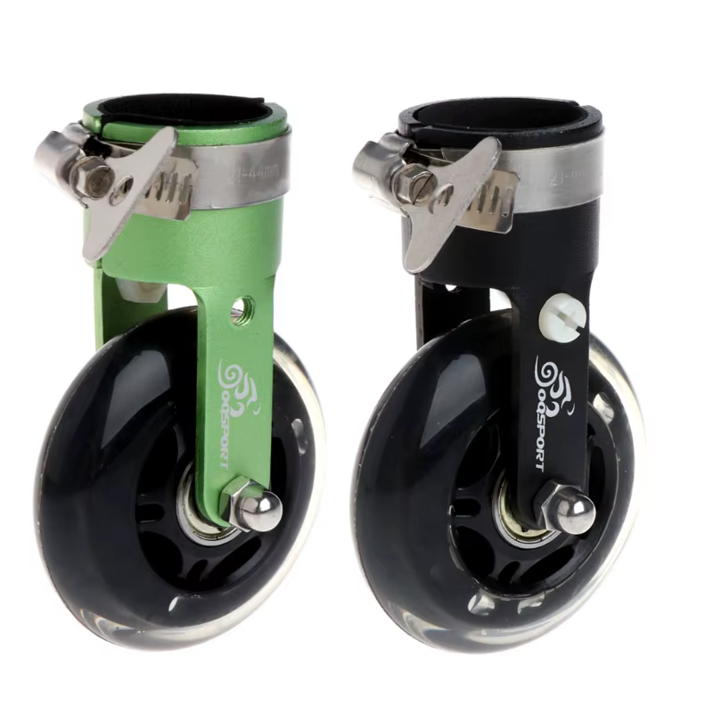 Roue à roulettes auxiliaire pliable pour vélo Portable, accessoires de cyclisme