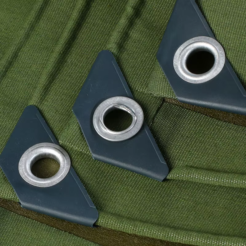 Bâche épaisse vert armée
