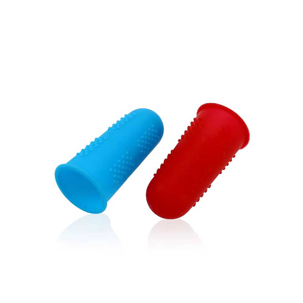 Silicone World – manchon de protection pour doigts en silicone, 5 pièces, anti-coupure, résistant à la chaleur, antidérapant, pour outils de cuisine