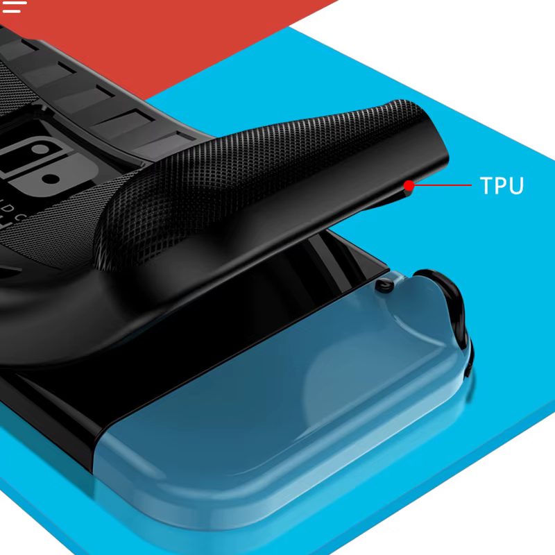 Étui en Silicone TPU pour Nintendo Switch, housse de Protection antichoc, poignée ergonomique, accessoires pour Nintend Switch NS