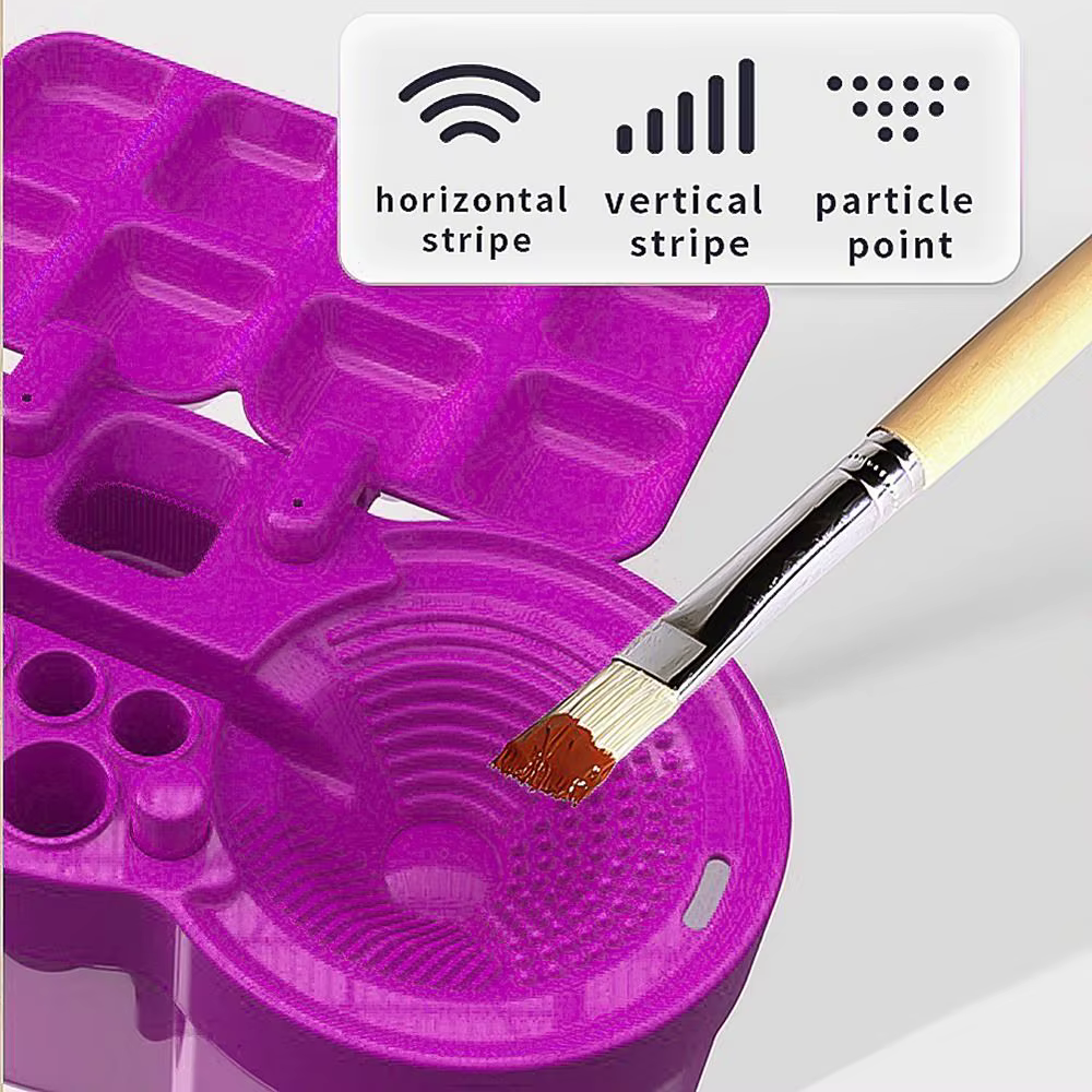 Nettoyeur de pinceaux à peinture multifonctionnel