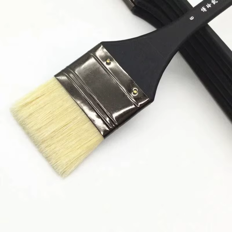 6 pièces/ensemble, brosse à poils de haute qualité pour peinture