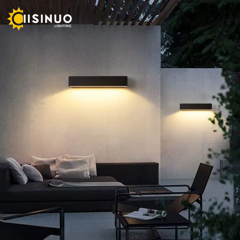 Applique Murale LED en Aluminium Imperméable Conforme à la Norme IP65