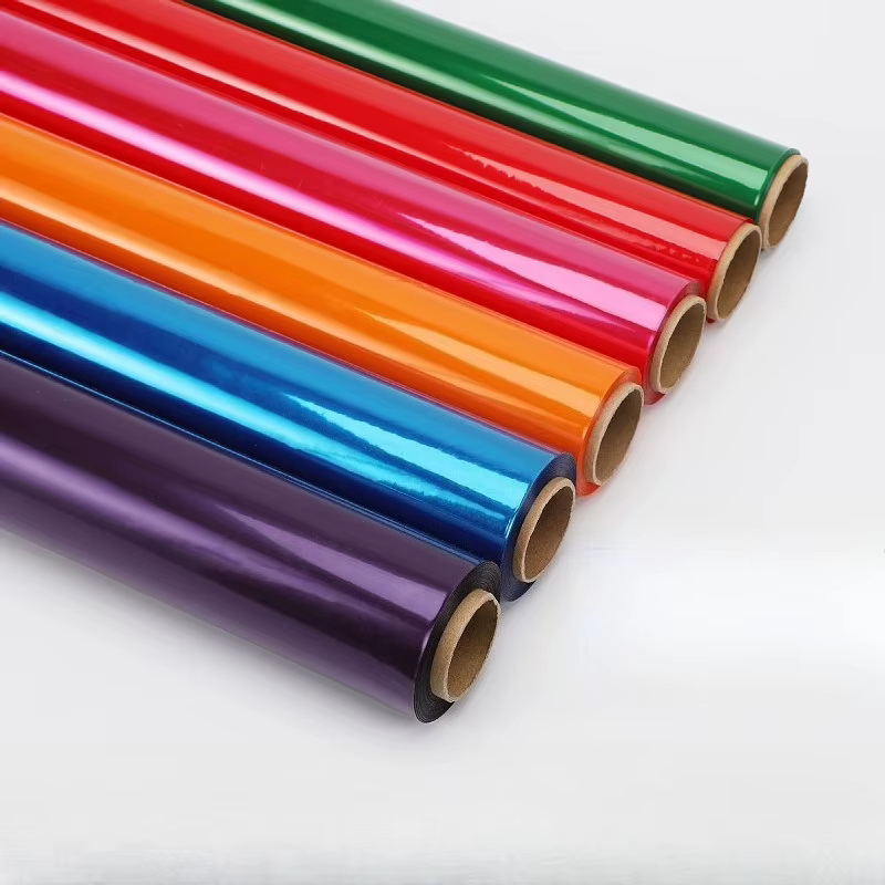 1 rouleau de papier artisanal transparent coloré