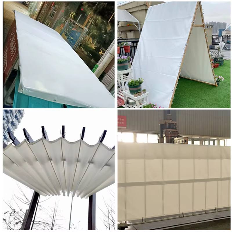 420~1000g/ ㎡ Bâche en PVC robuste